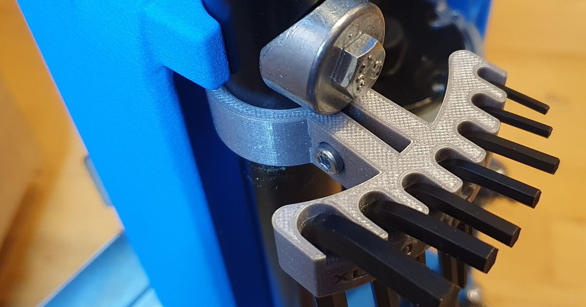 Hex key wrenches holder for Dillon 650/750 by RC builder Download
