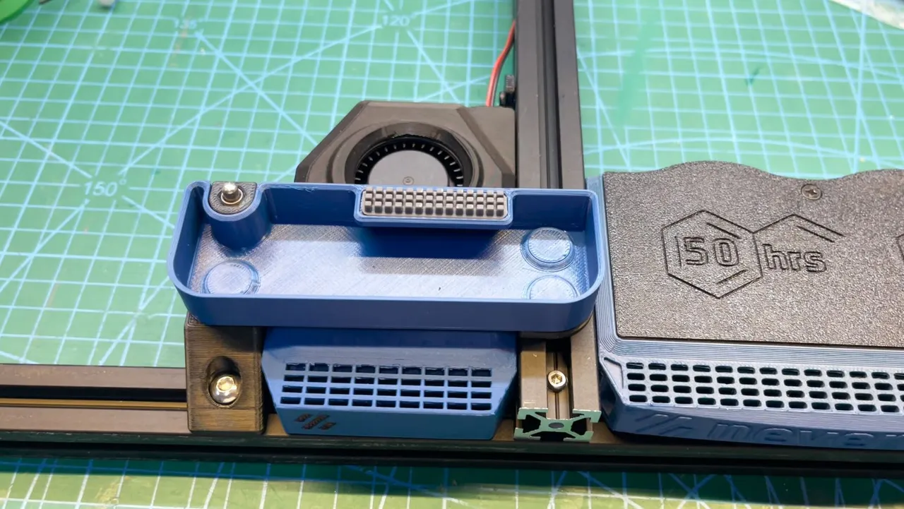 Nozzle alignement Probe with Bambulab A1 Wiper and Bucket by KM135