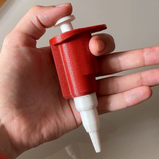 Mini Micropipette Keychain
