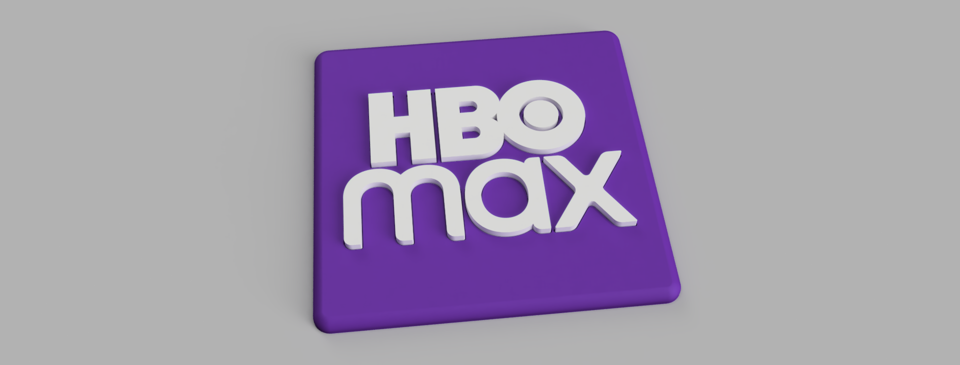 HBO MAX Logo by chochi3D | Download free STL model | Printables.com