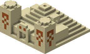 minecraft desert temple mold!
