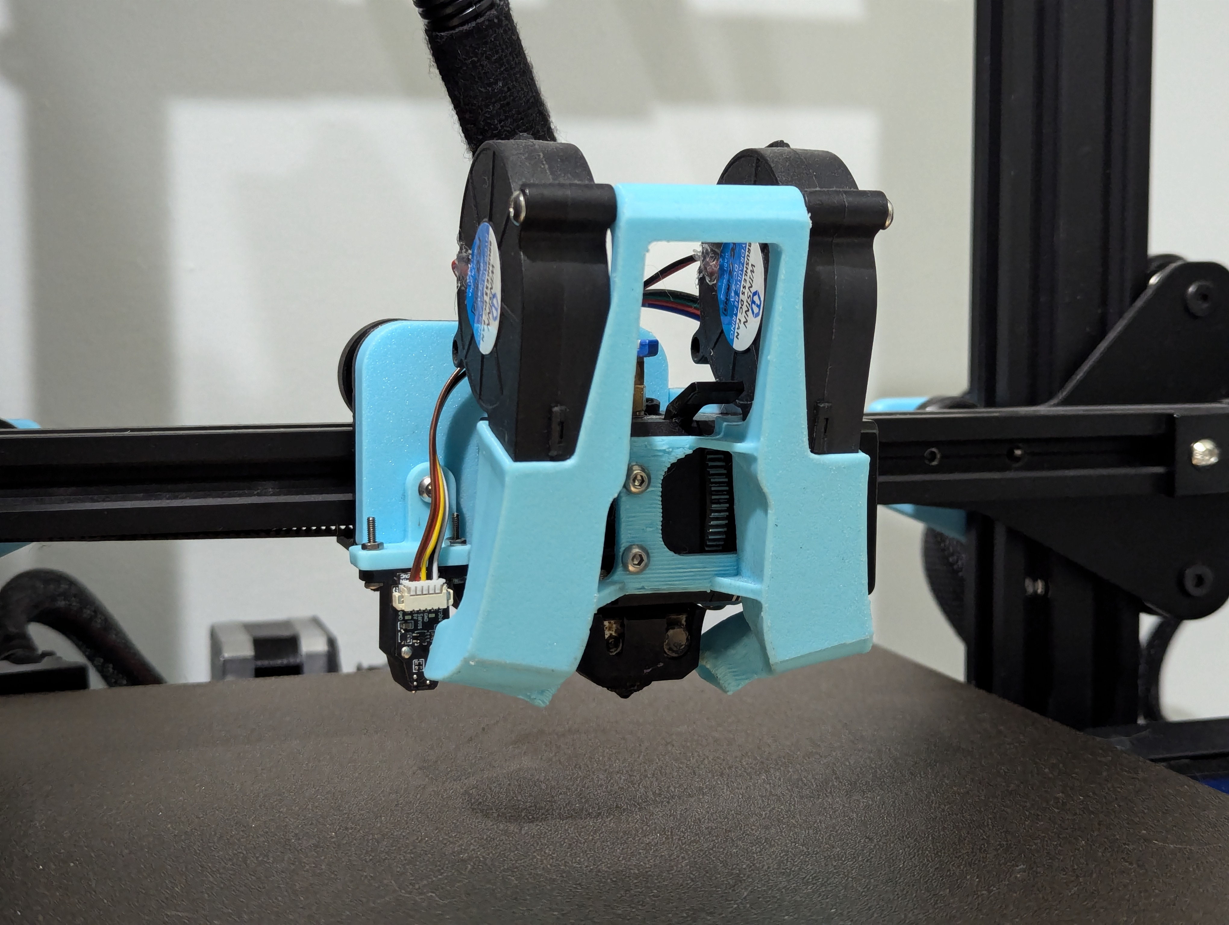 BIQU H2 V2S Compact Mount for Ender 3 Pro and MicroProbe v2 or BL Touch