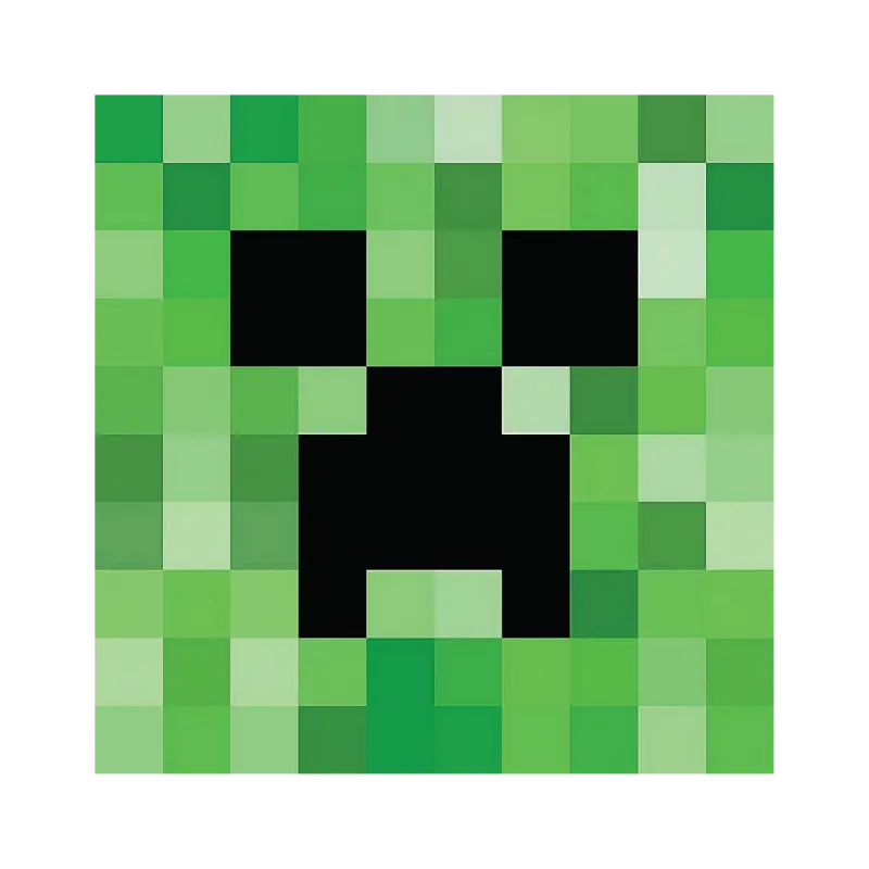 Minecraft Creeper Face - Printable for Download