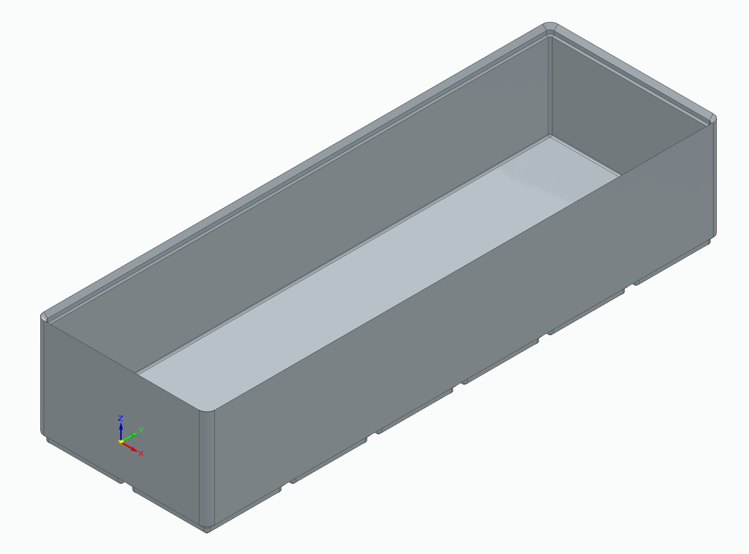 Gridfinity Box Parametric Solid Edge