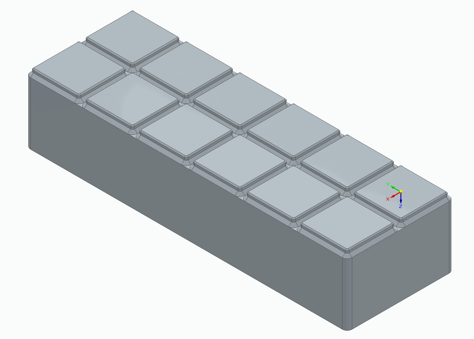 Gridfinity Rounded Box Gridfinity Box Parametric Solid Edge by Ripped | Download free STL ...