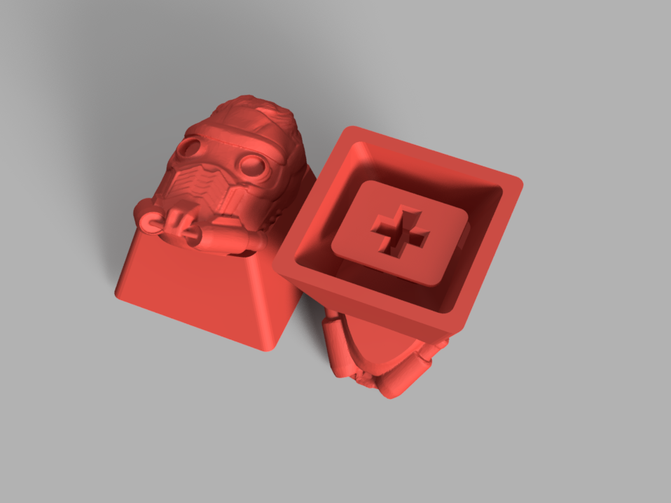 Star lord mechanical keyboard button (guardians of the galaxy)