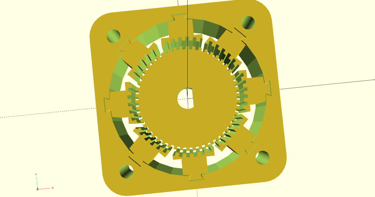 stepper motor by spool2kool | Download free STL model | Printables.com