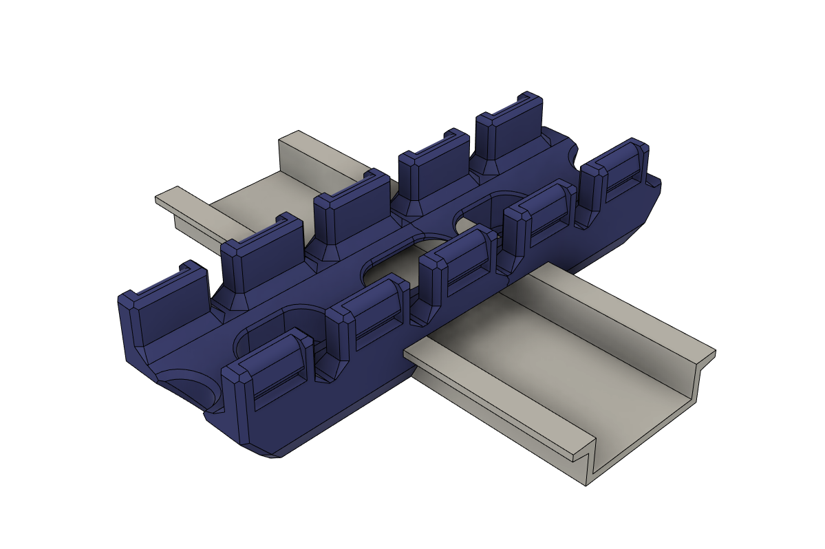 RatRig DIN Rail Wire Guide