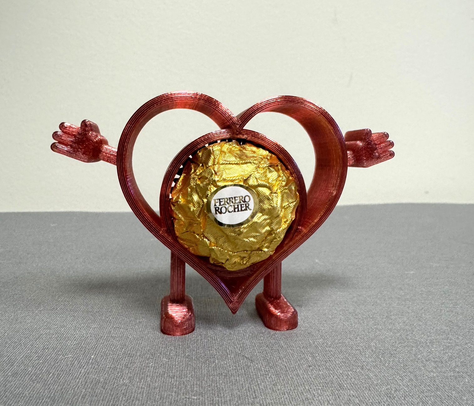 Friendly Valentines Heart - Ferrero Rocher & Baci