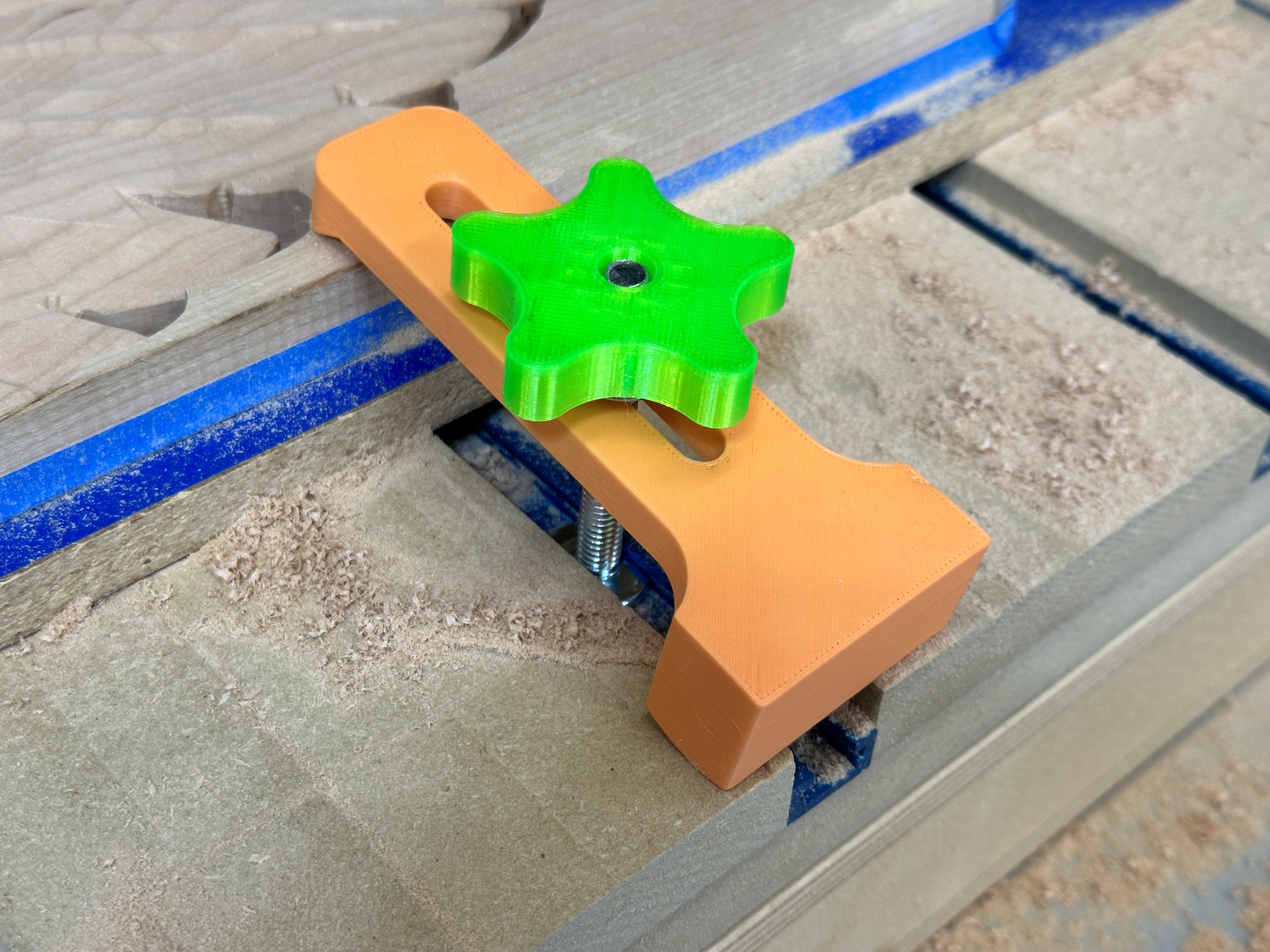 CNC T-Track Clamp and Knob(s)