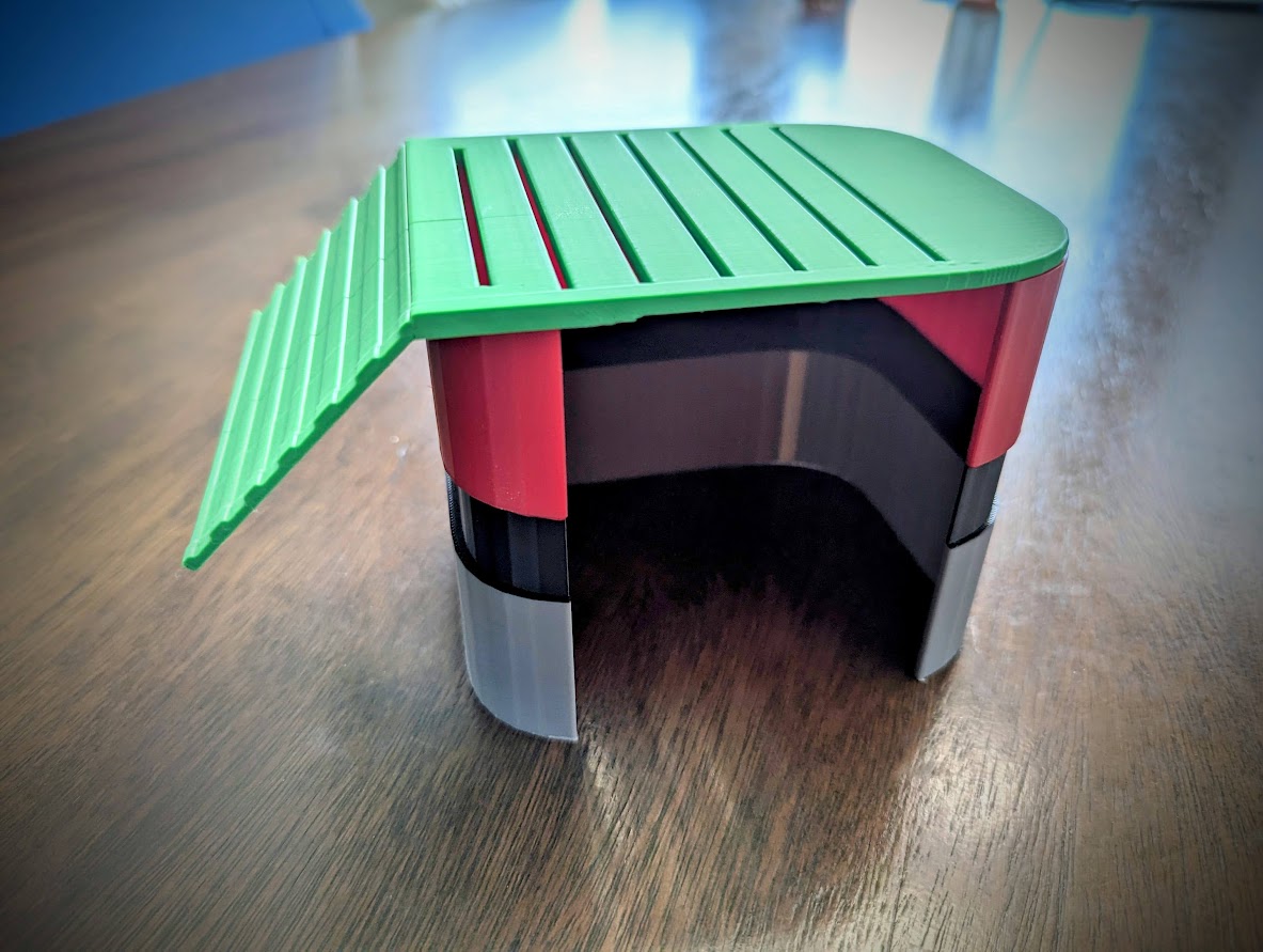 PokeDock for baby small aquarium turtles (Pokemon & Pokeball inspired)