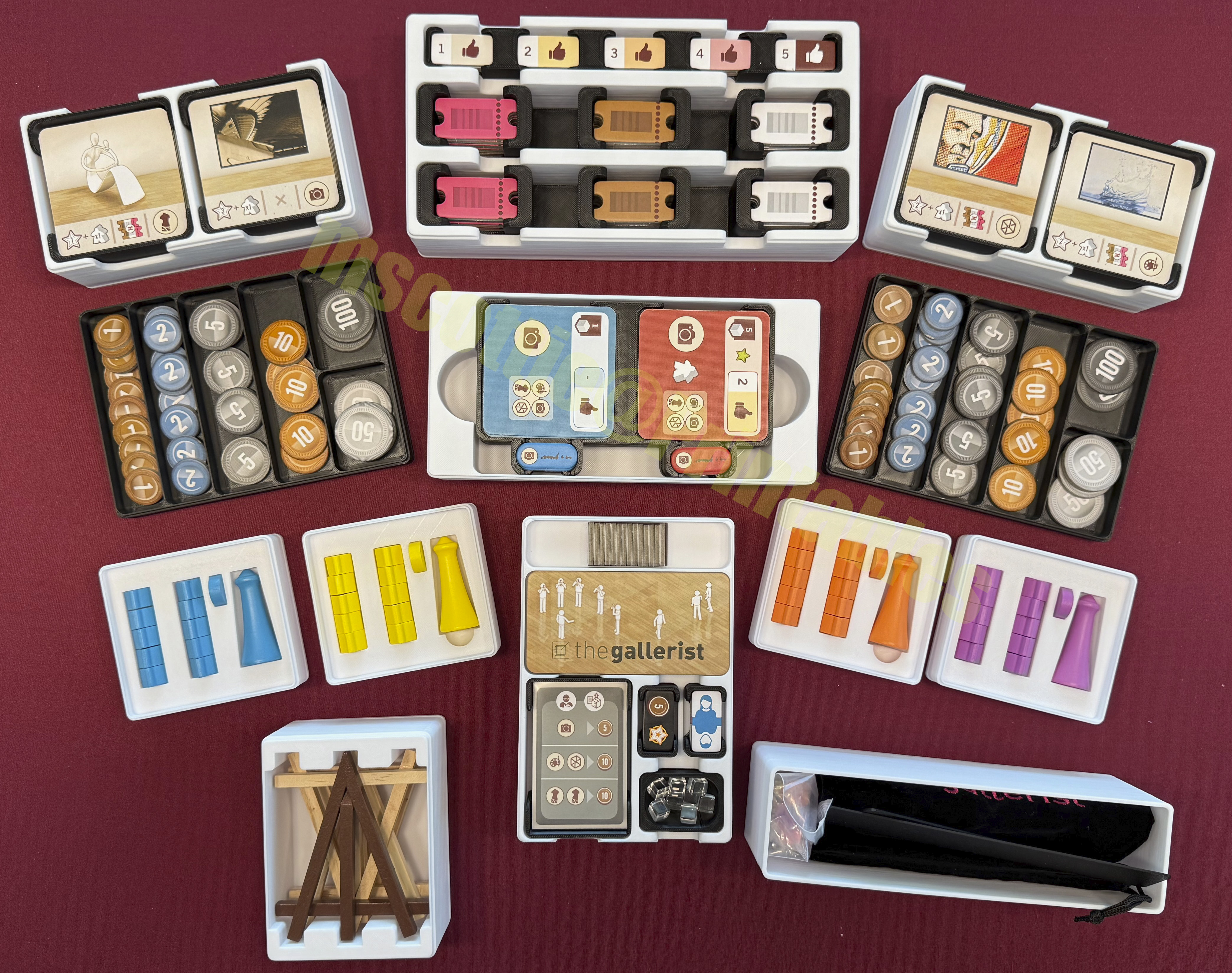 The Gallerist (Kickstarter Bundle) insert