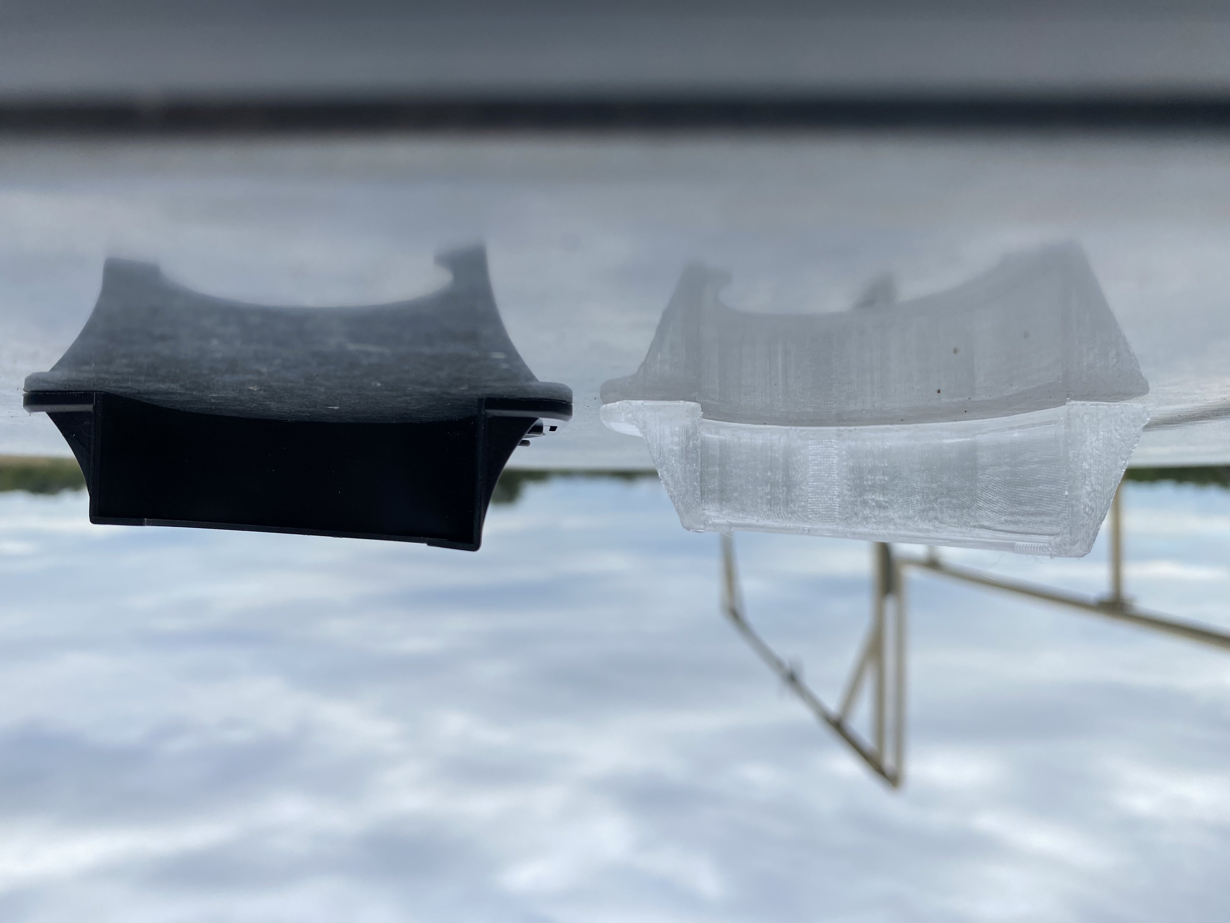 NISSAN gas cap holder by Mike Bur Download free STL model