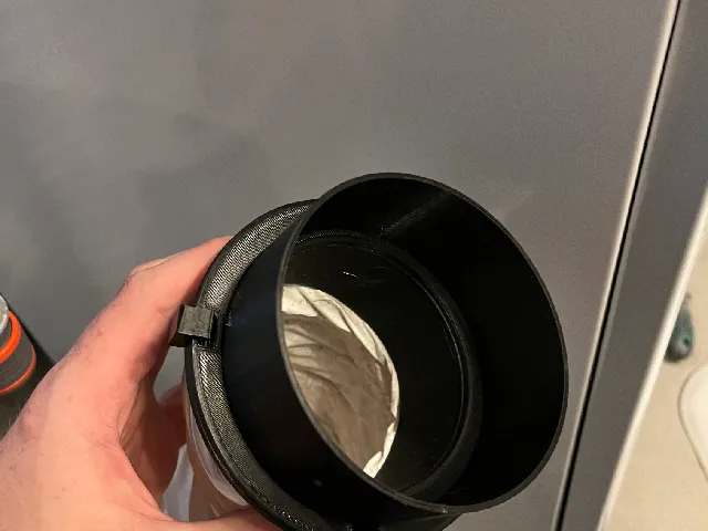 Tumbler vent hose adapter