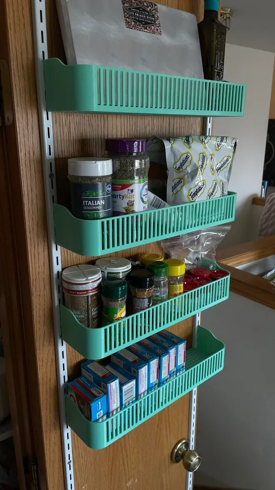 DIY Cabinet Door Organizer
