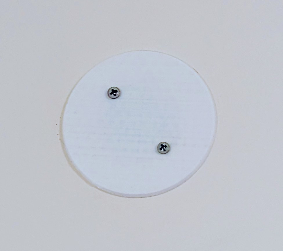 Cover plate to allow the removal of fire alarm sounders