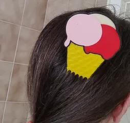 Ice Cream hair comb (mmu)