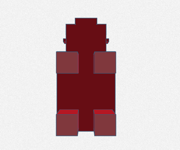 Miniatura 7 do modelo 3D Minecraft panda