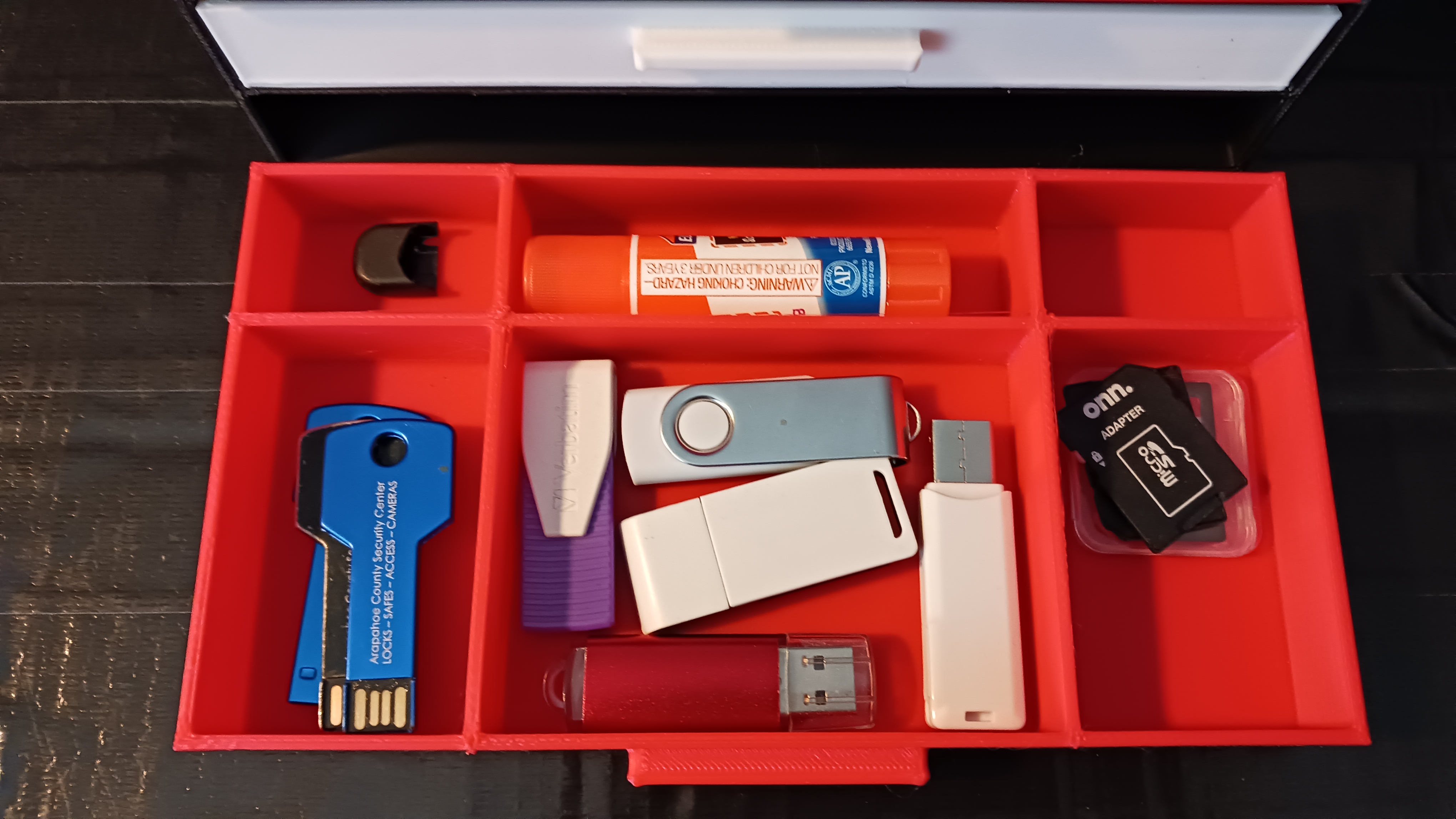 4 drawer small parts/tool organizer