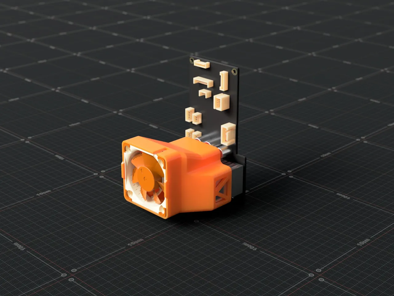 【静音×即戦力】P1S + AMS Noctua改 付属充実 Bambu Lab P1P/P1S/X1C - 60mm Noctua MCU fan upgrade / install (Bambu Lab