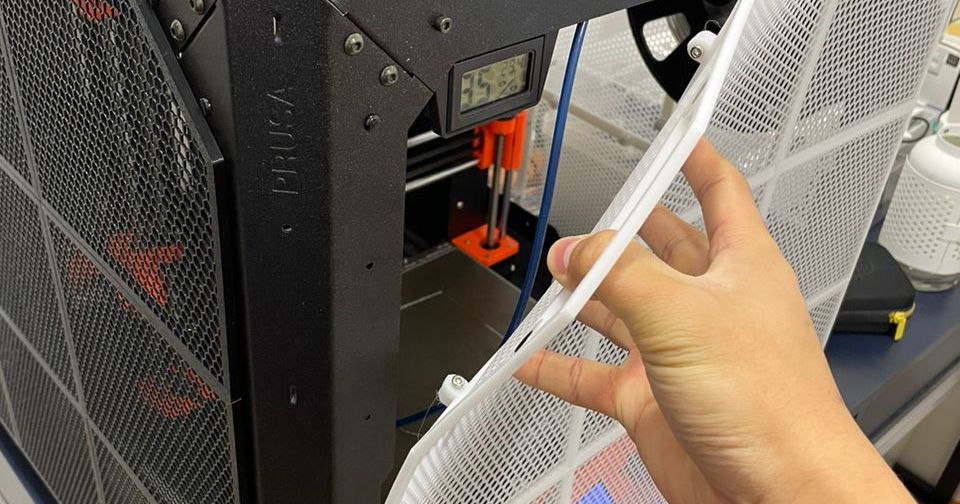 Prusa Enclosure Magnetic Panel by chnnak | Download free STL model ...