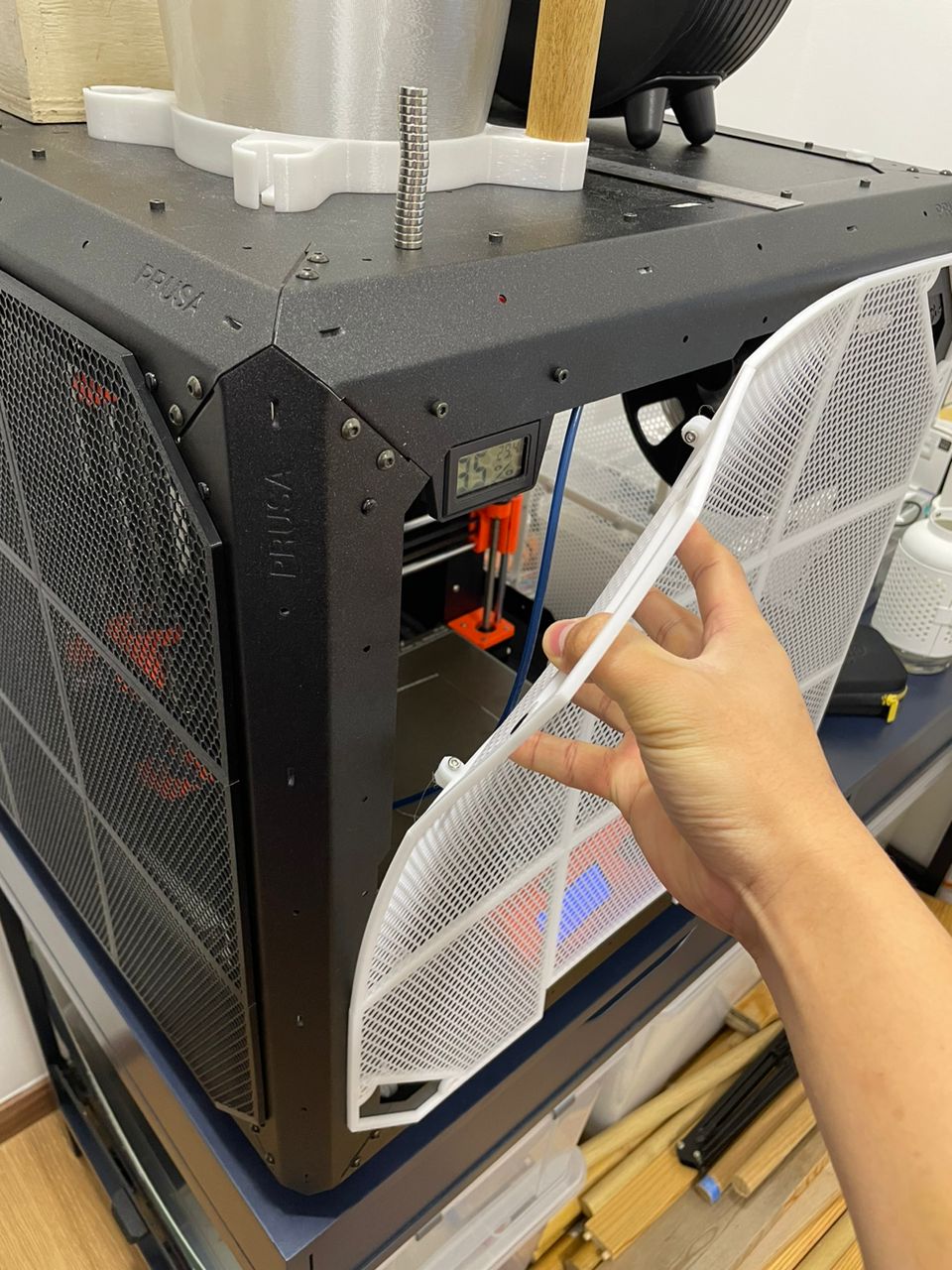 Prusa Enclosure Magnetic Panel