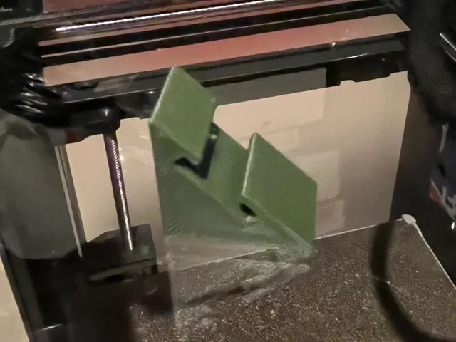 AD5M Led Mounting Brackets - Quick Printing, Less Filament!