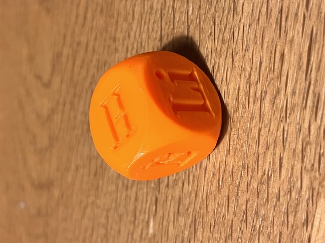 Periodic table dice