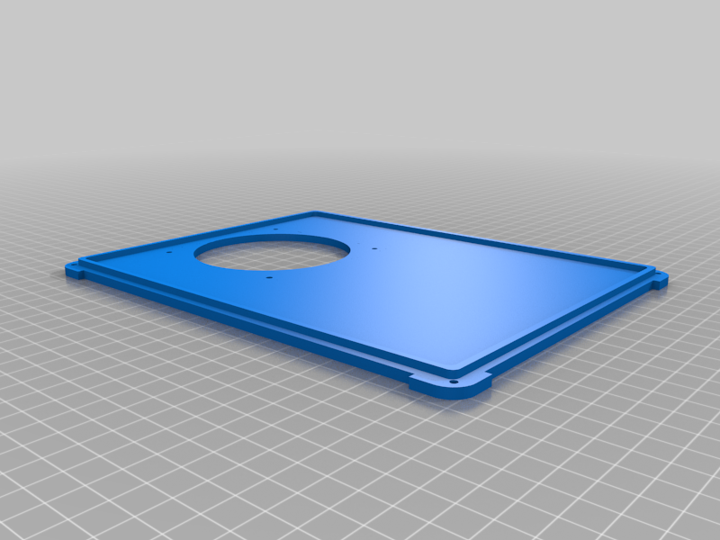 Box Lid - 92mm fan for 3D Printer Electronics Enclosure