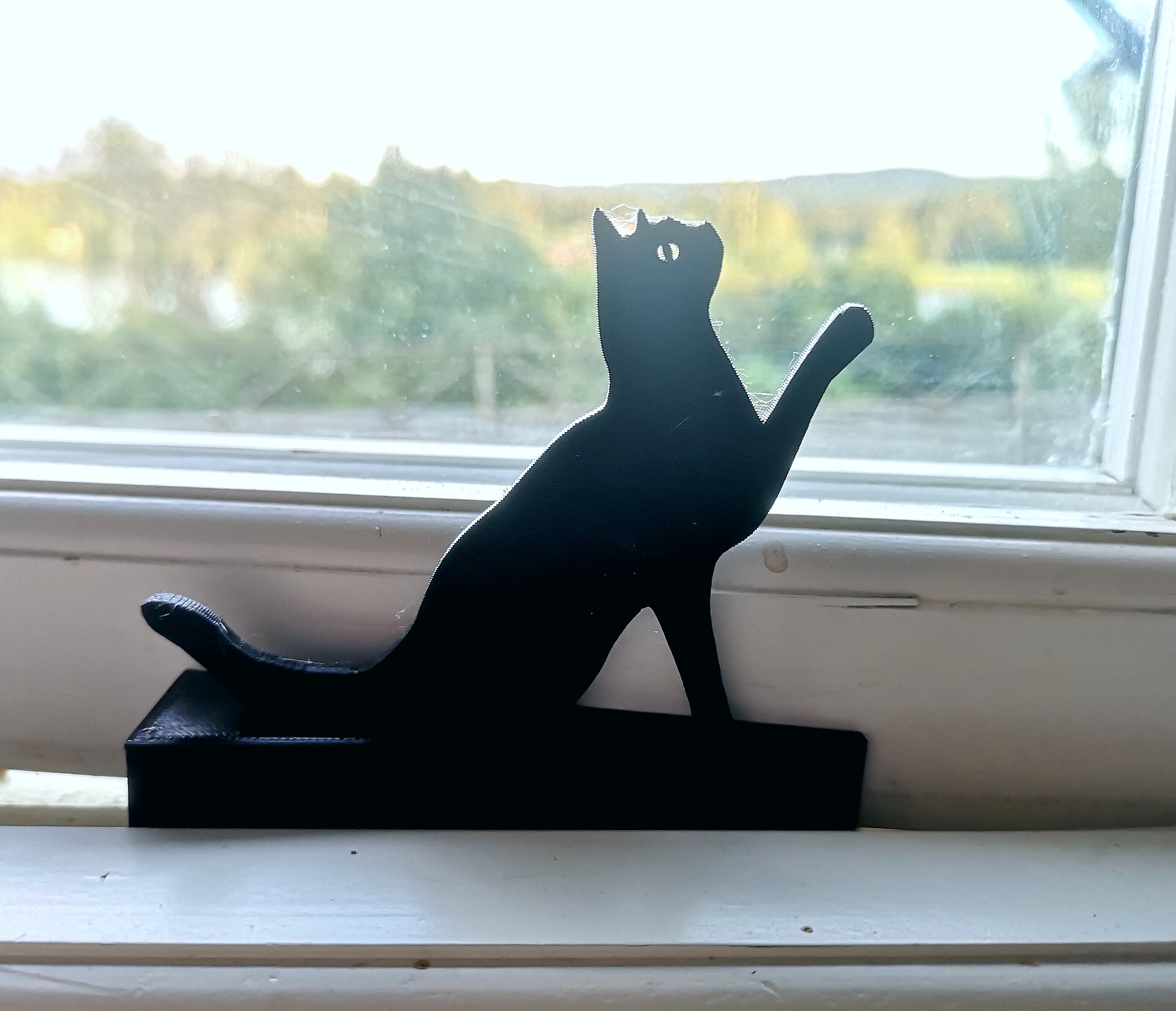 Cat Window Wedge by Elisabeth Jämtner Edh | Download free STL model ...