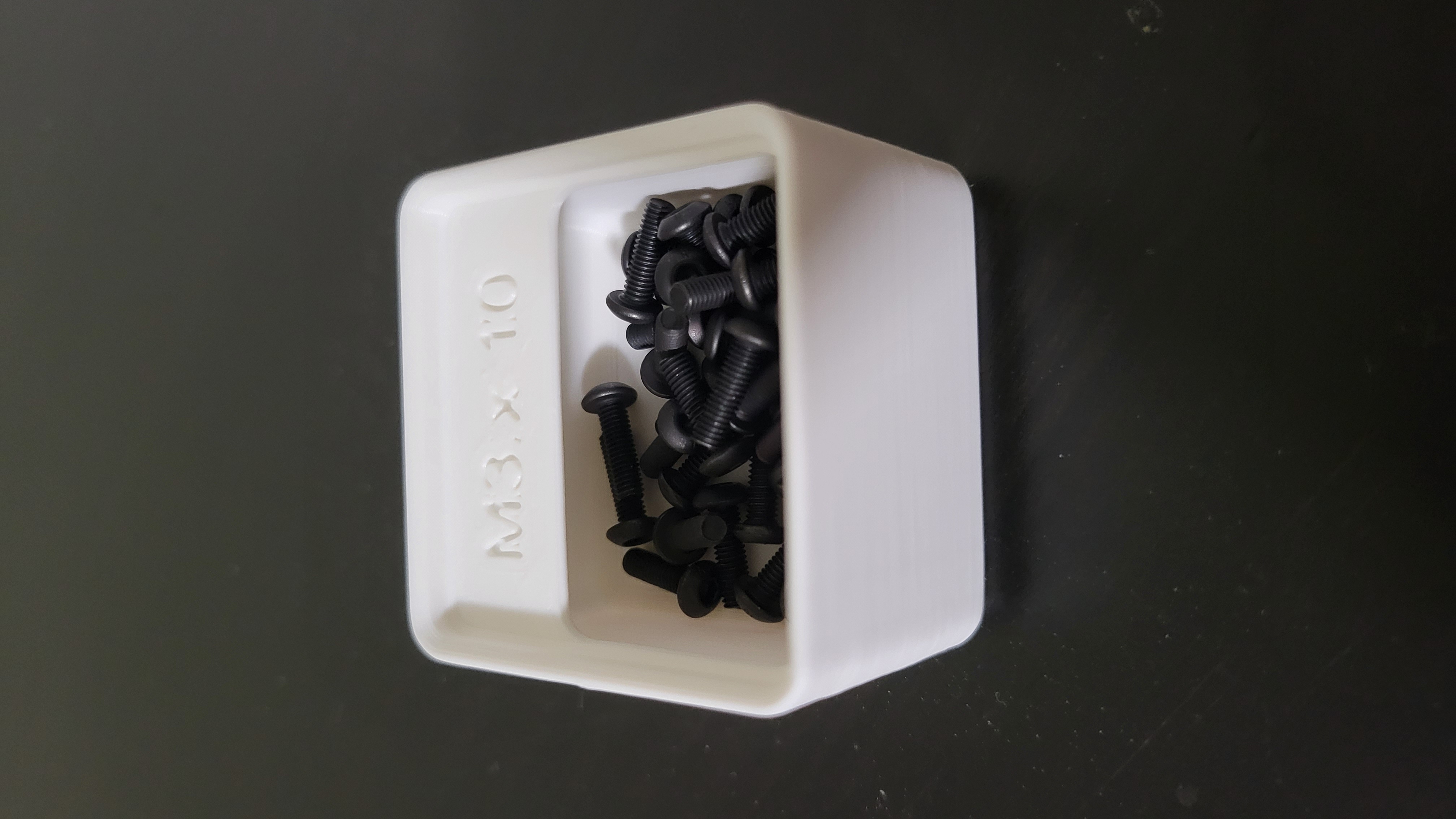 Gridfinity labeled bins Metric bolts by SurgeHawk Download free STL