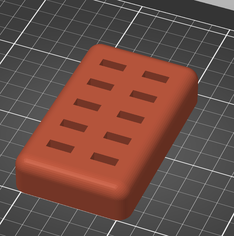 Simple 10x USB Stick Holder