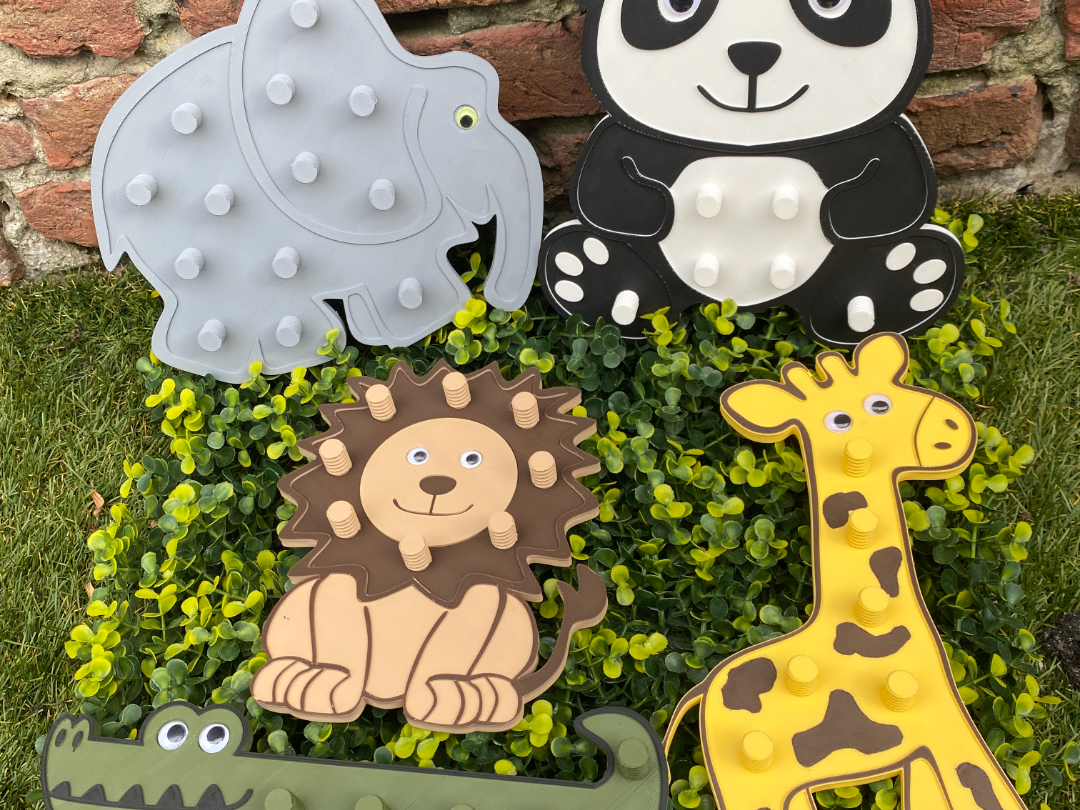 Draaidop wilde dieren