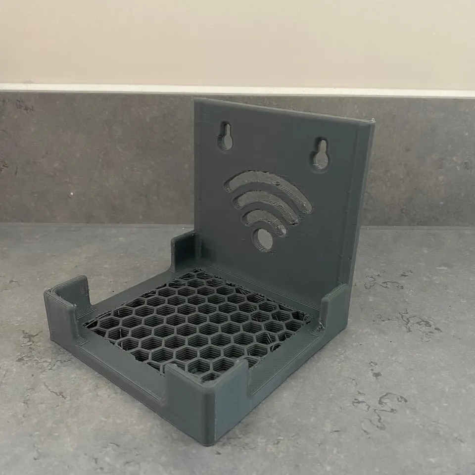 Amplifi HD router wall mount by edcdadstuff | Download free STL model ...