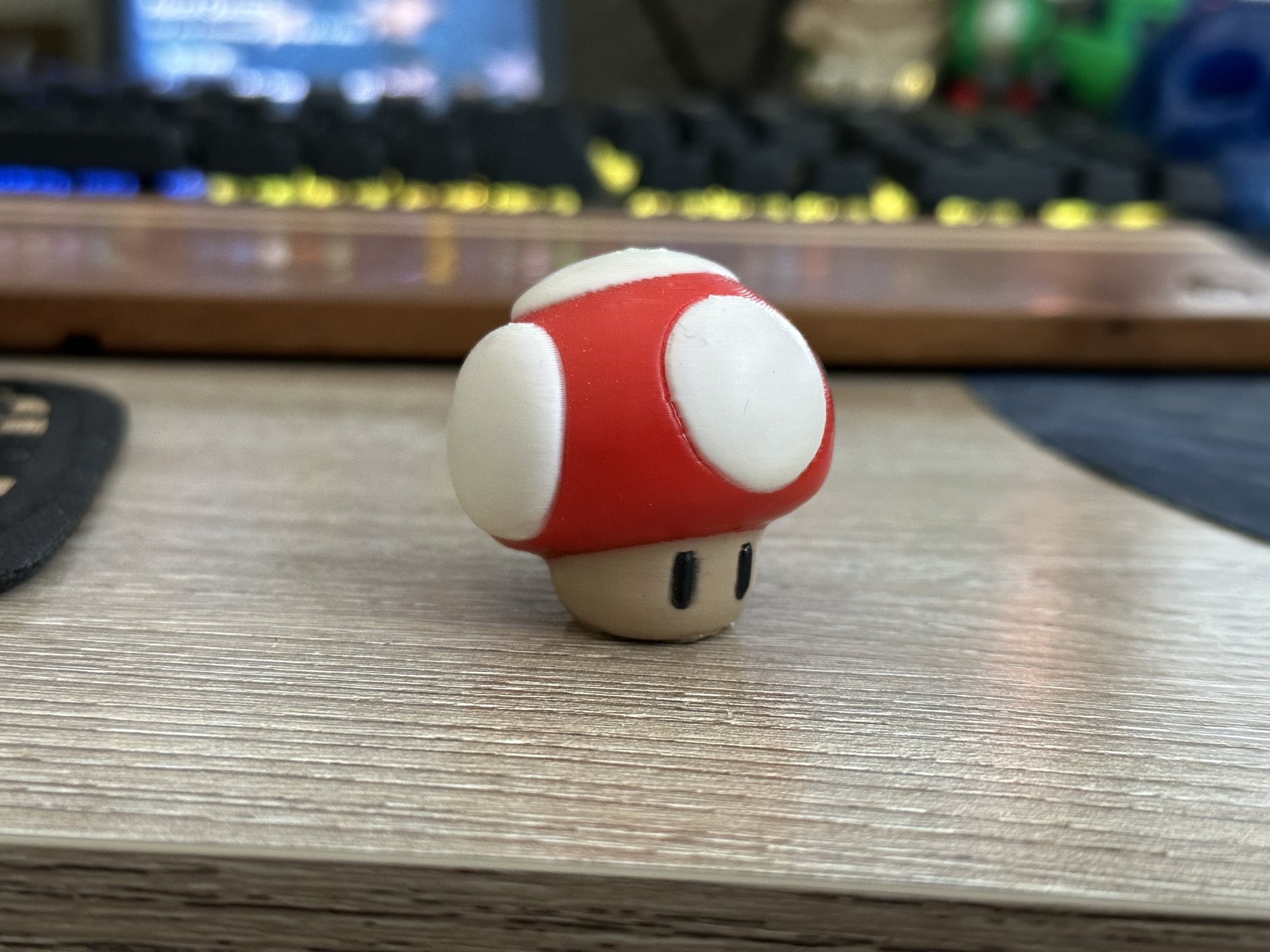 Toad Mushroom Head (painted in Bambu Studio)