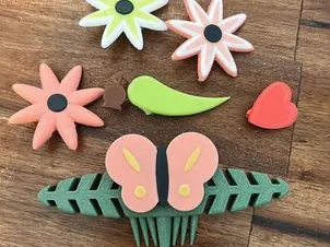 Customizable Hair-Pin/Face-Mask Band