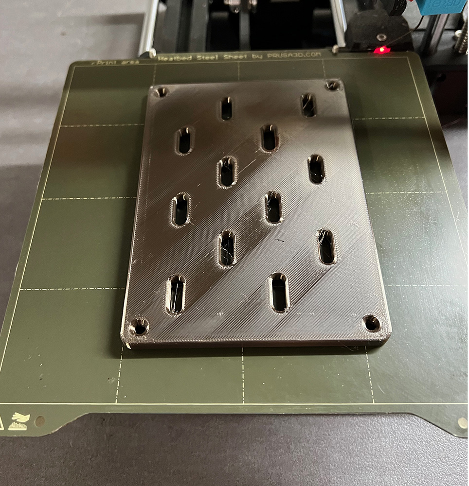 X-Small (4 x 6) pegboard (Skadis compatiable) - Fits PrusaMini