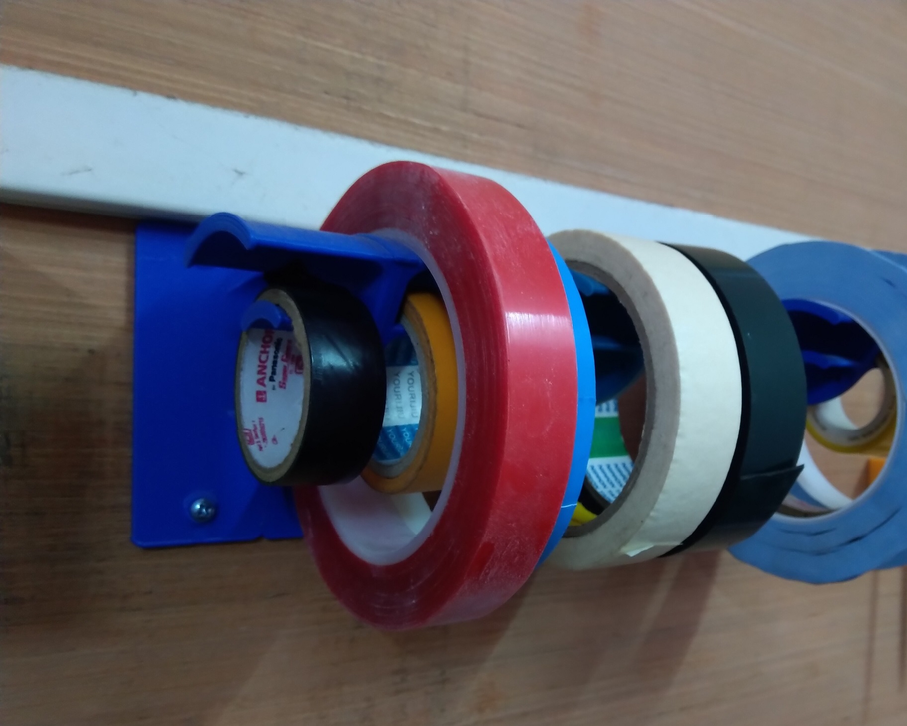Tape Organizer Wall Mounted