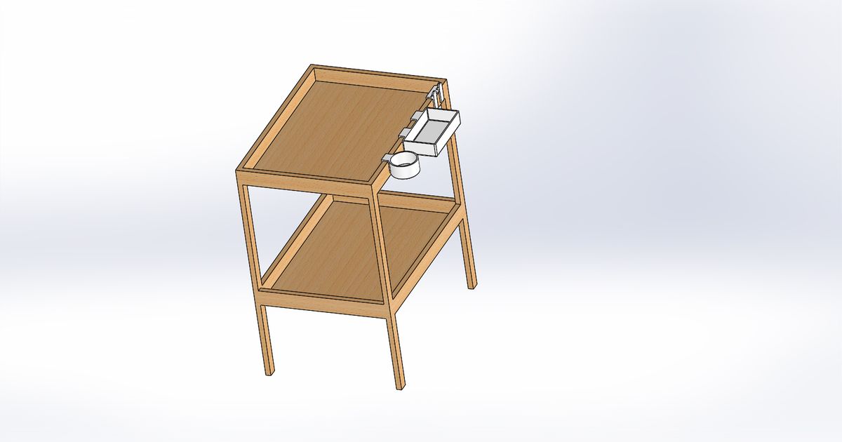 Ikea Sniglar changing table holders by Potato King Download free STL model