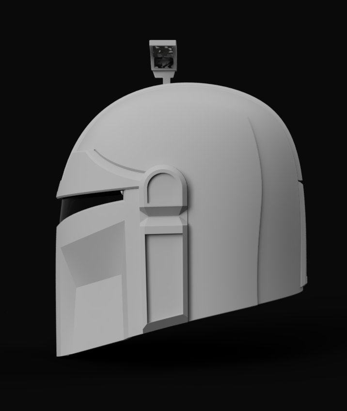 Dragoon Square Cheek RF by StarBug_Props | Download free STL model | Printables.com
