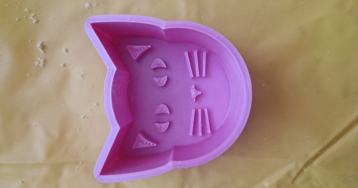 Cat mold by Michal Ovčiarik Download free STL model