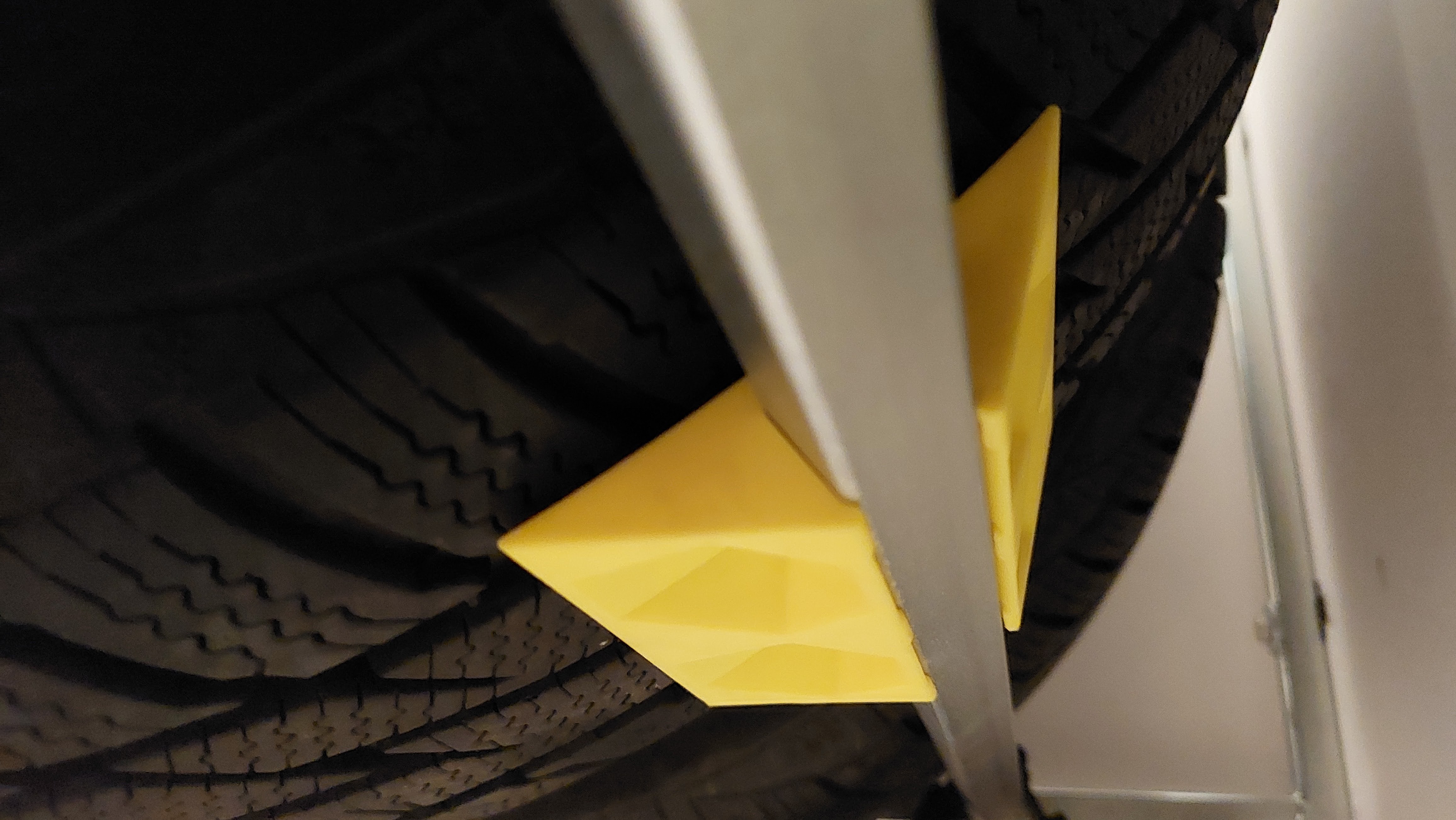 Car tire holder / wheel holder by Frantisek23 Download free STL model