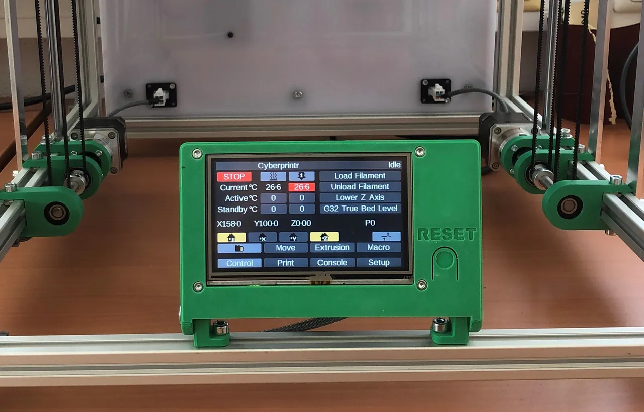 PanelDue 5i Touchscreen Case by robertgcode | Download free STL model ...