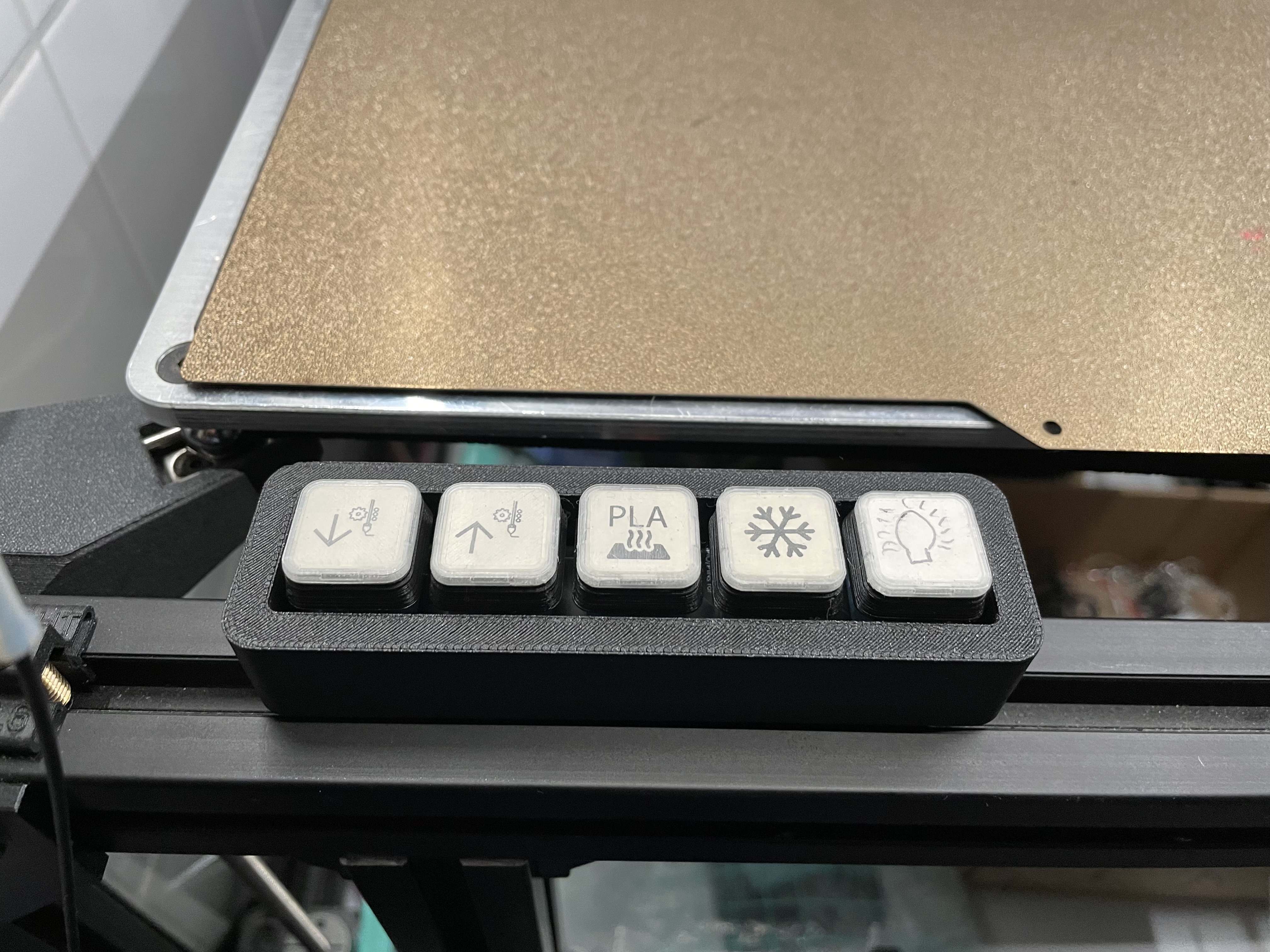 Klipper Keys Keyboard for 3030 and 2020 profiles