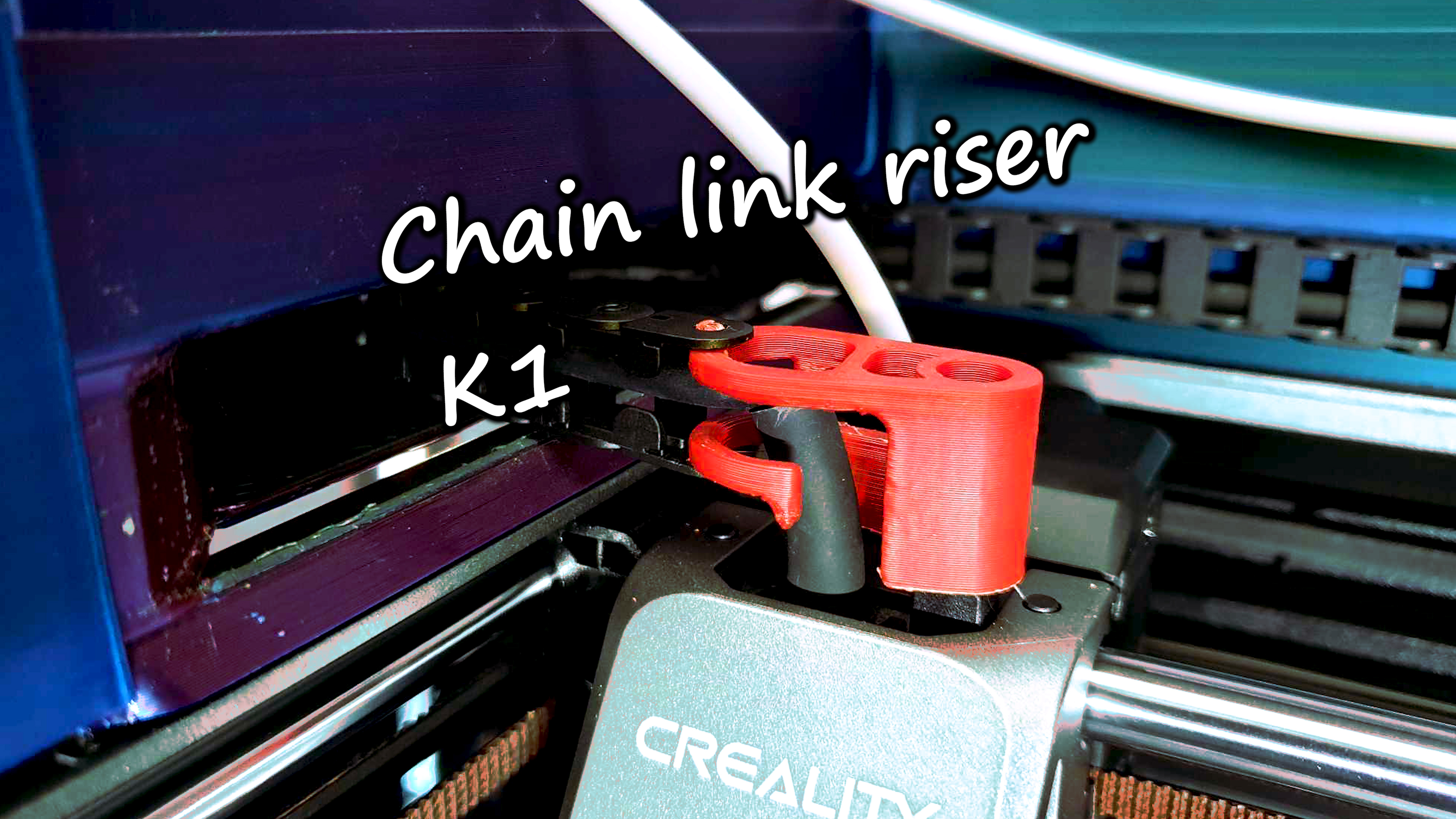 Chain link for the creality K1 SPEEDBUMP