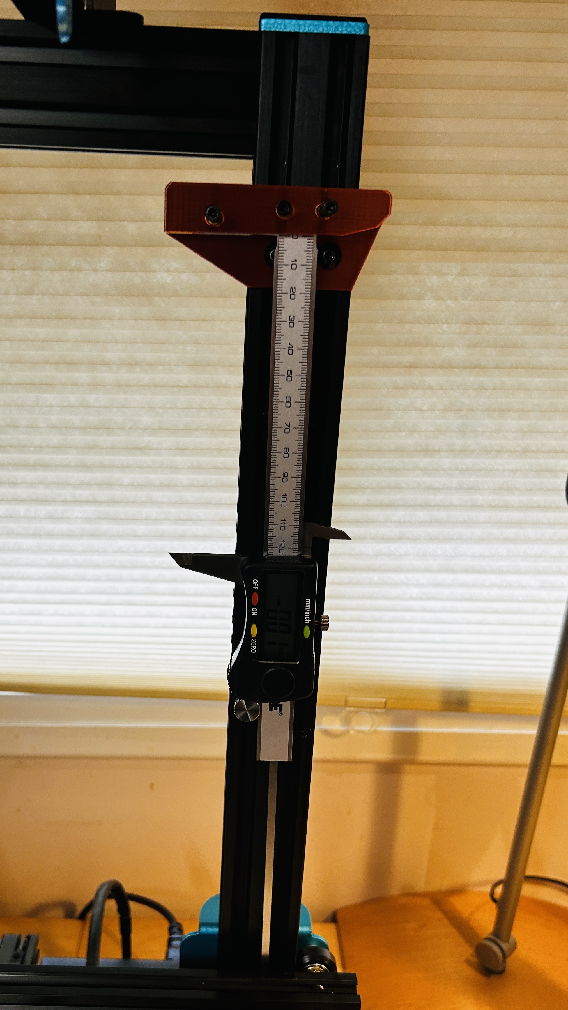 Z axis motor stepper calibration