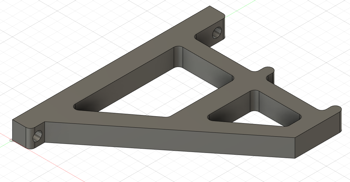 Miniatura 6 do modelo 3D Wall hook for clothes rack dryer