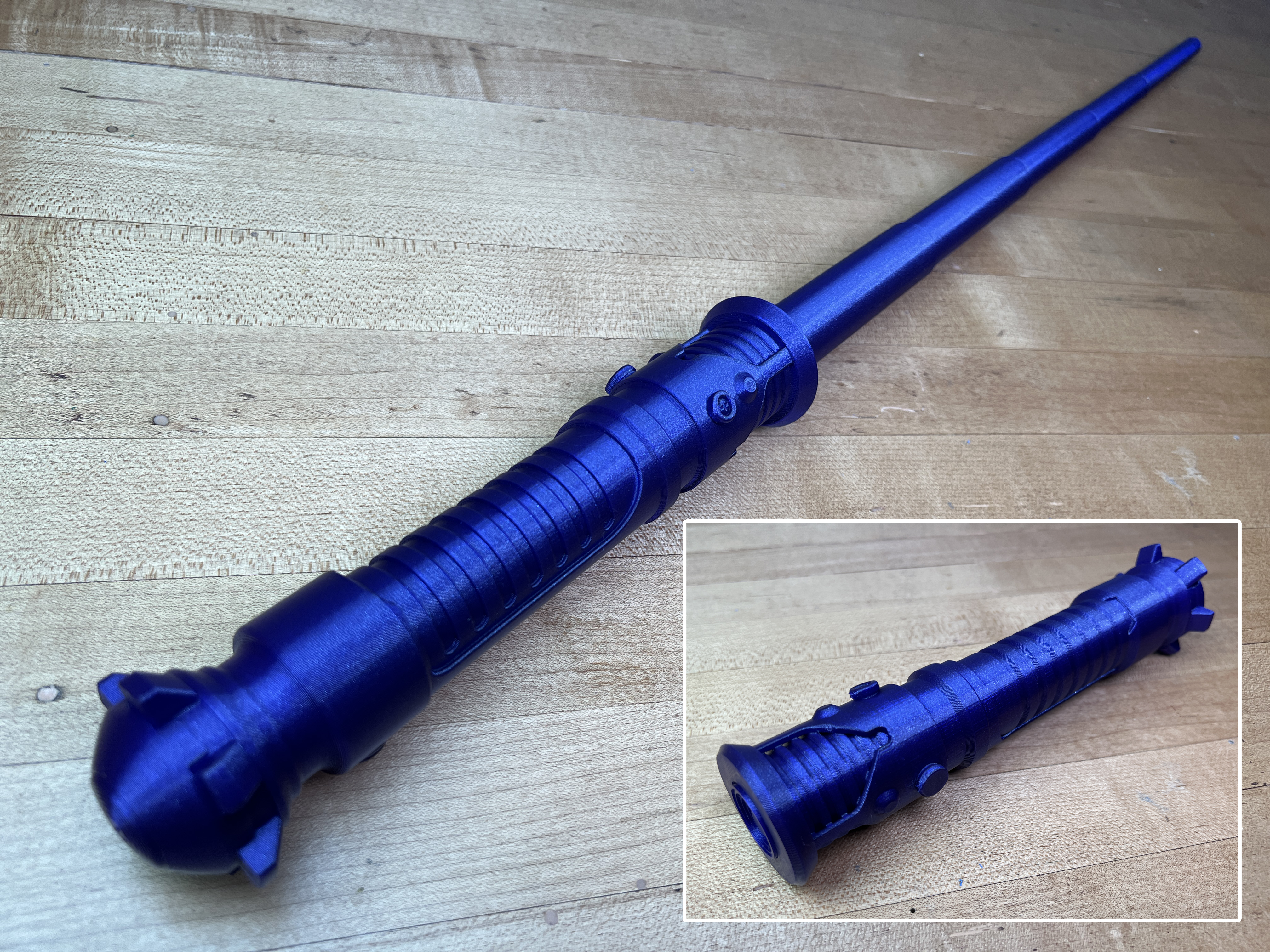 Obi-Wan's Print-in-Place Collapsing Lightsaber