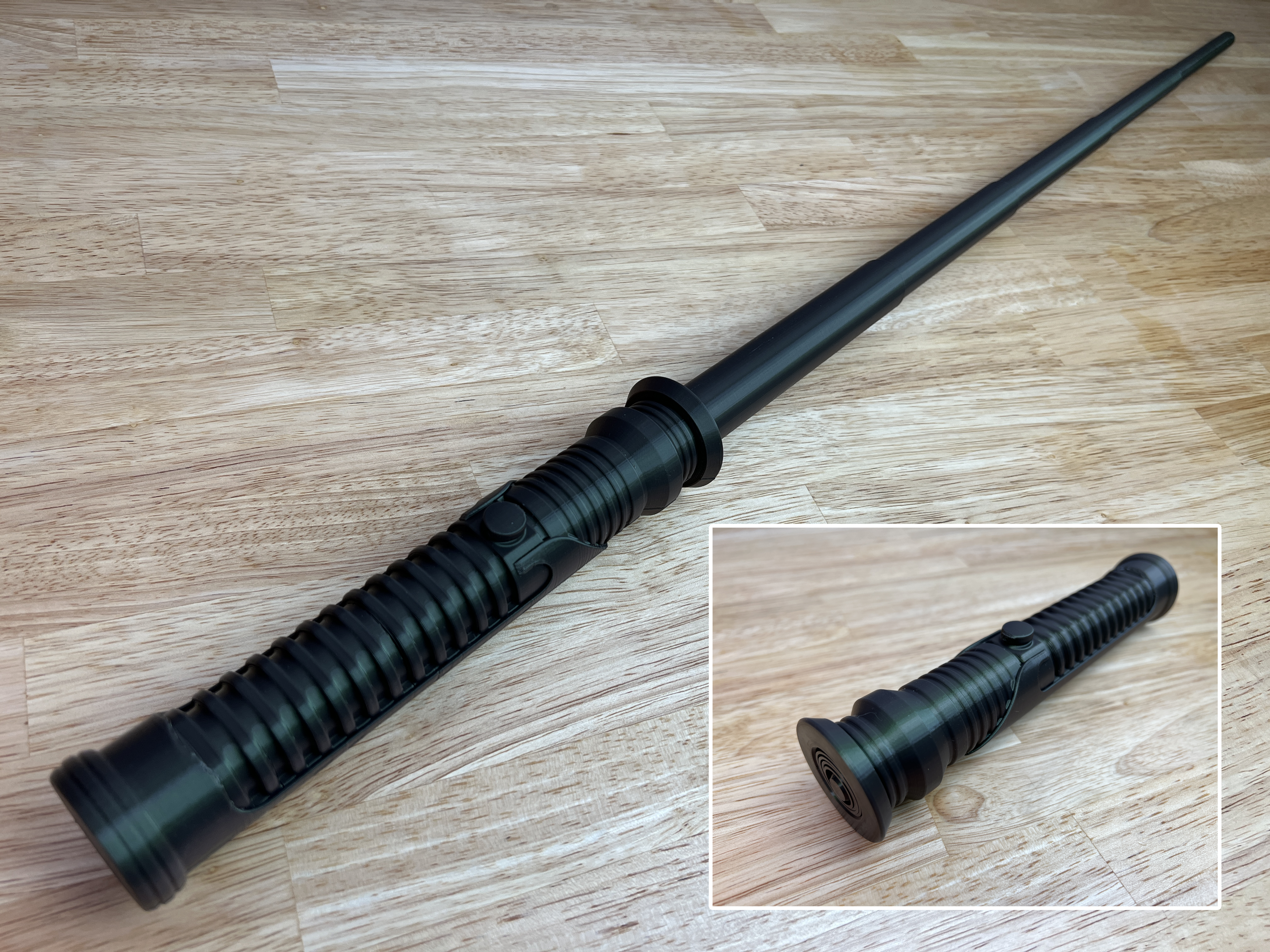 Qui-Gon’s Print-in-Place Collapsing Lightsaber