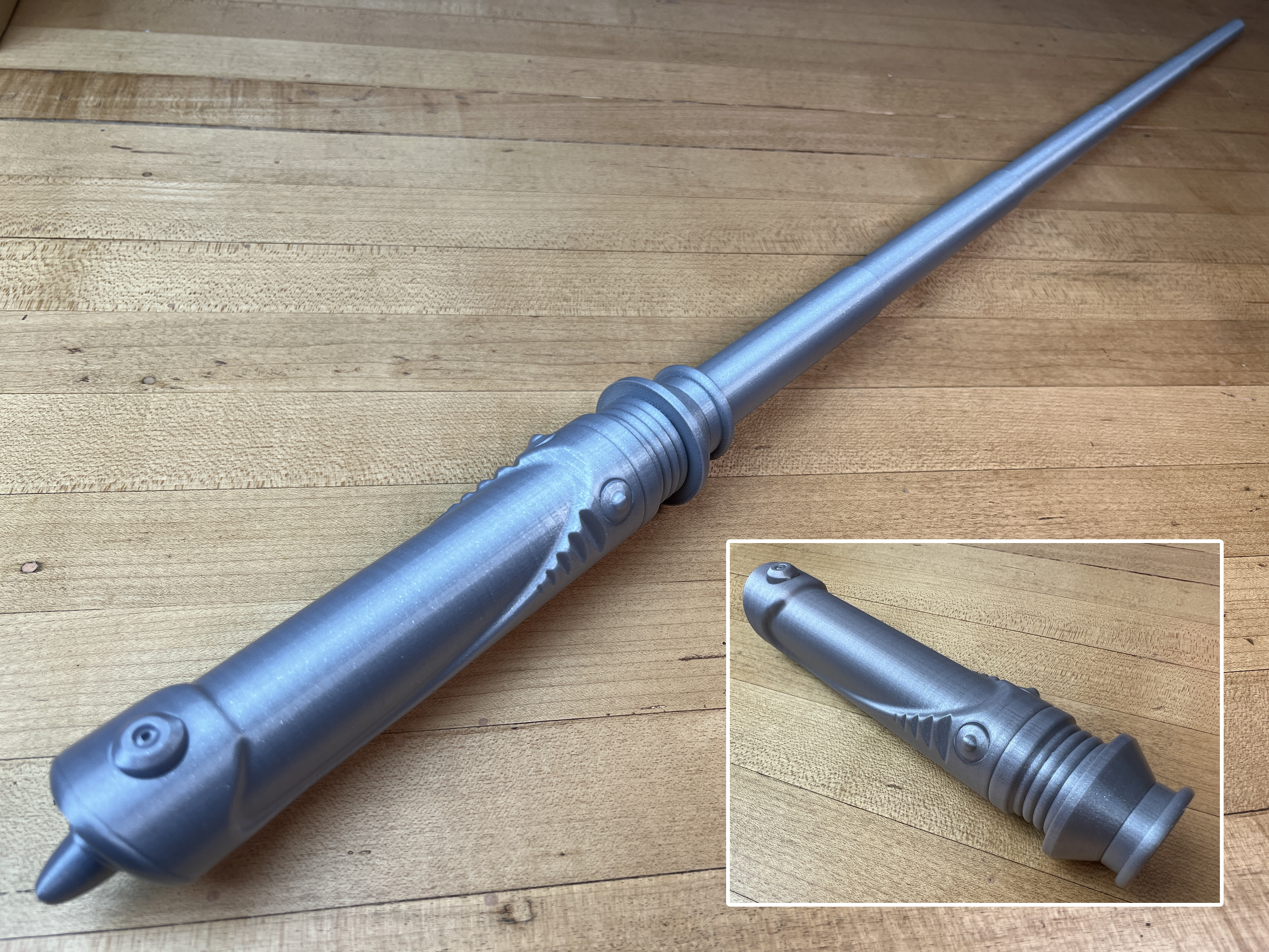 Darth Sidious’s Print-in-Place Collapsing Lightsaber